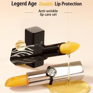 Legend Today Lipstick + Ginseng Edition Duo Set, Anti-Wrinkle Lip Care, Deeply Fights Fine Lines, Lip Balm Combination, Single Item
