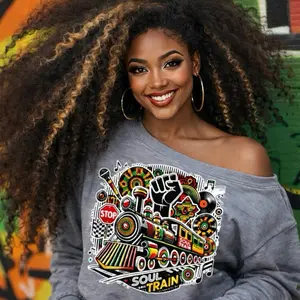 DTF Transfer- Soul Train design only(ready to press)