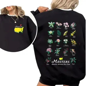[Sale of 50%] Augusta National Golf Club Masters Tournament Floral Sweatshirt Masters, 2026 merch  2T