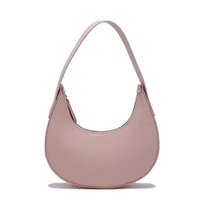 Women’s Minimalist Hobo Shoulder Bag – Soft PU  Underarm Purse, Casual Daily Tote