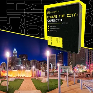 Outdoor Escape Room - Uptown Charlotte - Find Clues & Solve Puzzles - Escapely