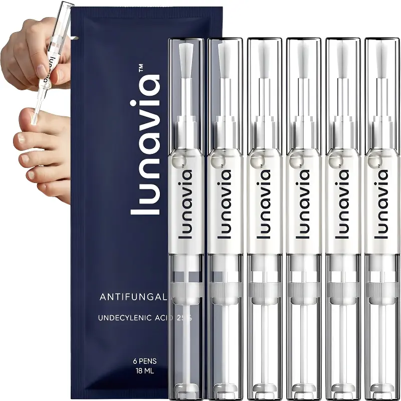 3x antifungal pen  Lunavia Antifungal Pen UNDECYLENIC ACID 25%-Cures Most Athlete's FootJock ltch, and Ringworm
