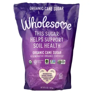 Wholesome Sweeteners Organic Cane Sugar, 4 lb (1.81 kg)
