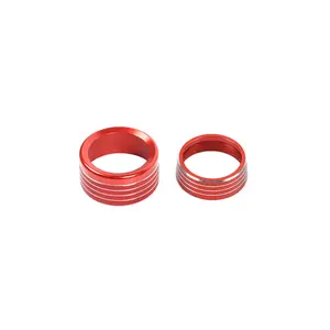 For 2018+ Dodge RAM Headlight Switch Gear Shift Button Knob Cover Ring