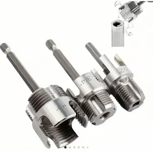 Universal Pipe Fitting Adapter, Compatible with 1/2", 3/4", 1" Male & Female Threads, PVC/PPR/MPP Tubing, Ideal for DIY & Professional Installation