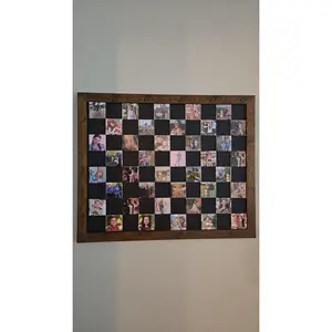 18in x 22in Rustic Framed Wall Magnet Board