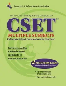 USED-The Best Teachers' Test Preparation for the CSET Multiple Subjects : California Subject Matter Examinations for Teachers by Michelle DenBeste Ph.D. (Paperback)