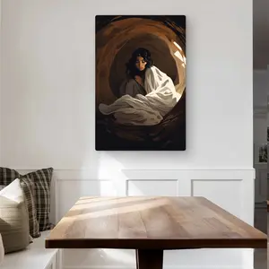 MWW C1MP2436I811DS Light 24x36 in. Warm Embrace Beige Large Metal Print Wall Art for Elegant Home Decor, Printed Art for Stylish Interiors, Large Metal Prints