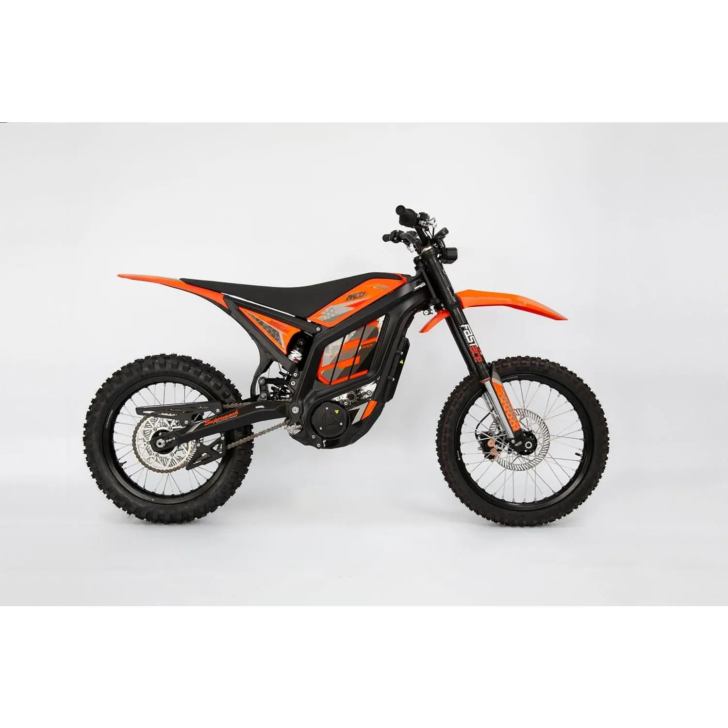 Supermach SM01 Electric Bicycle, IP67 Waterproof, 3Hr Charge, Orange
