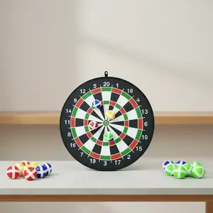 12/6 Sticky Balls Dart Board Set, Indoor Outdoor Toy, Balance Training, Parent-Child Interaction, Birthday Gift, Party Game Supplies, Darts Sets