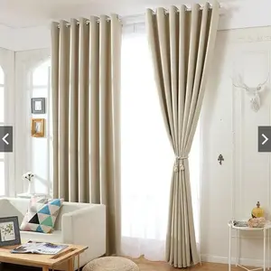 2 Panel Solid Color High Blackout Curtains for Bedroom Living Room Home Grommet Darkening Thermal Insulated Noise Reduce Drapes 63 84 95 108inch
