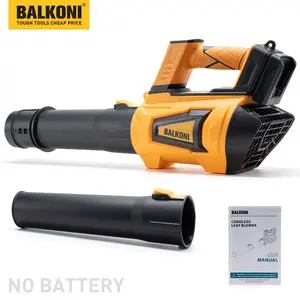 (No Battery) BALKONI High Power Cordless Leaf Blower Compatible With DeWalt 20V Battery 600CFM/180MPH Ergonomic Handle Lightweight for Lawn Care Yard Snow Pet Hair