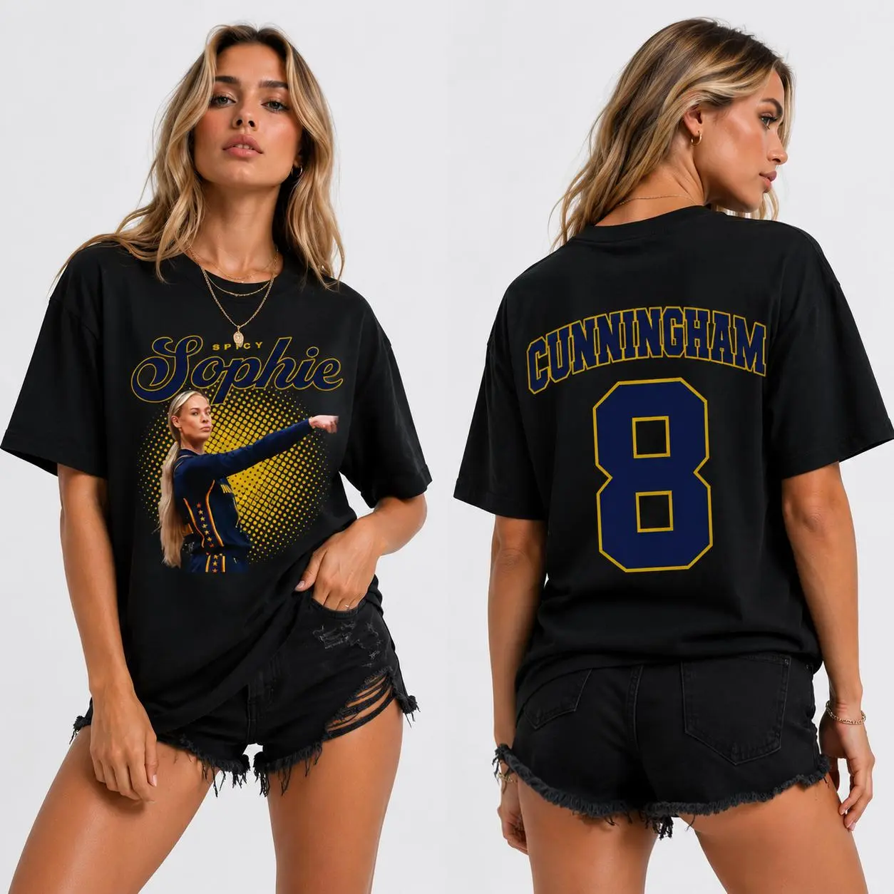 Graphic Sophie 8 2 Side Basketball Shirt, Sweatshirt, Hoodie, Game Day Basketball Tee, Gift for Fans，Unisex Cotton Short Sleeve Shirt, Casual Summer Camiseta, Game Day Outfit, victory shirt,Basketball Fan Gift, Sizes S-3XL
