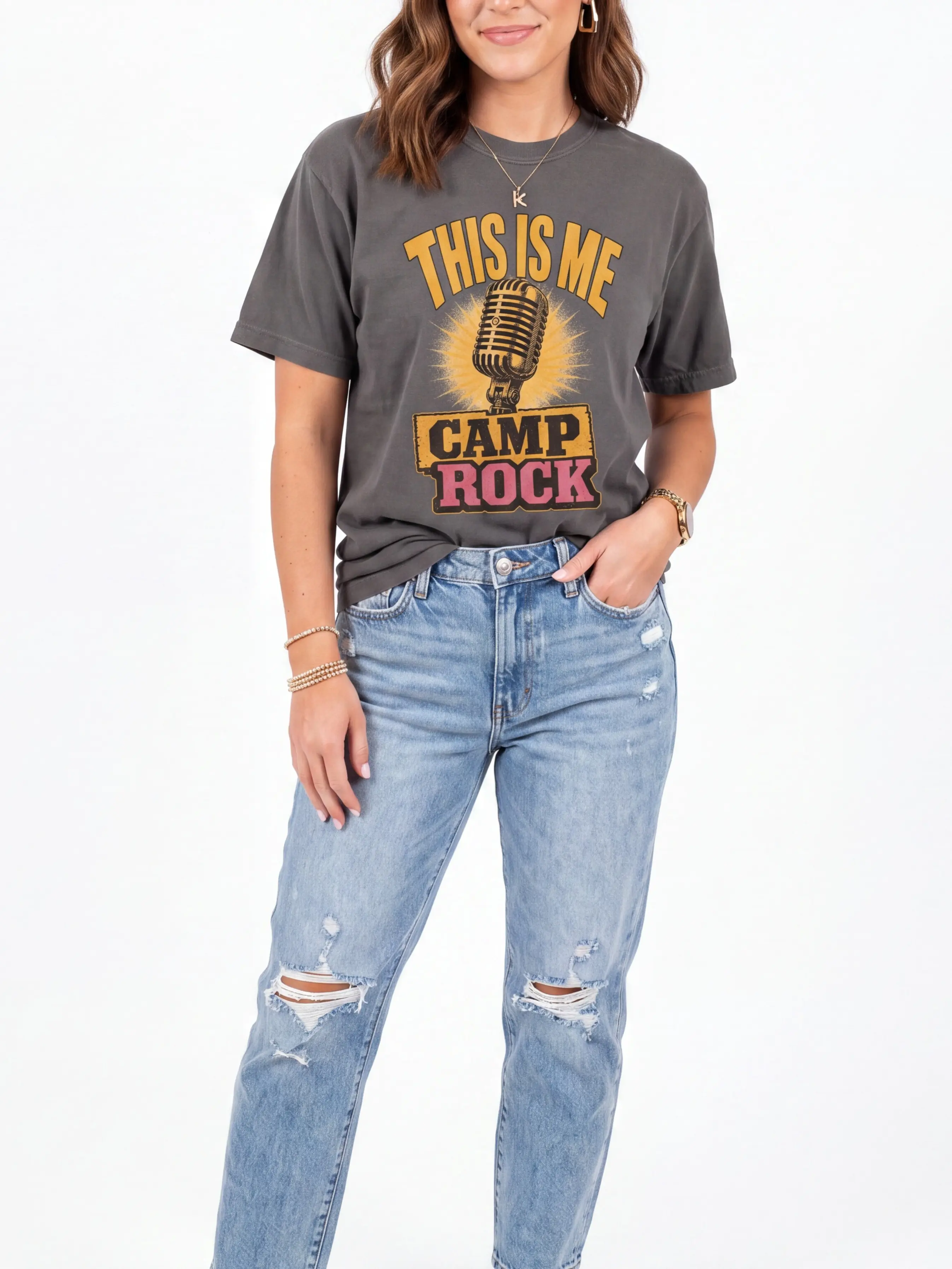 Camp Rock - This Is Me T-Shirt, Comfort Colors, Movie Nostalgia Tee Bottom Cotton