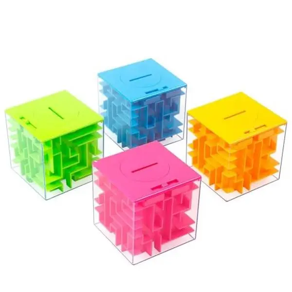 Money Maze Puzzle Box, Brain Teaser Money Holder Gift Box, Fun Challenge Puzzle Toy for Kids and Adults, Cube Puzzle Box, Puzzle Puzzle Boxes