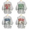 Vintage 90s All Teams Football Ash Grey Sweatshirt, Retro 90s Game Day Crewneck for Men & Women, Soft Cotton Hometown Football Shirt, Sport Graphic Menswear - AG