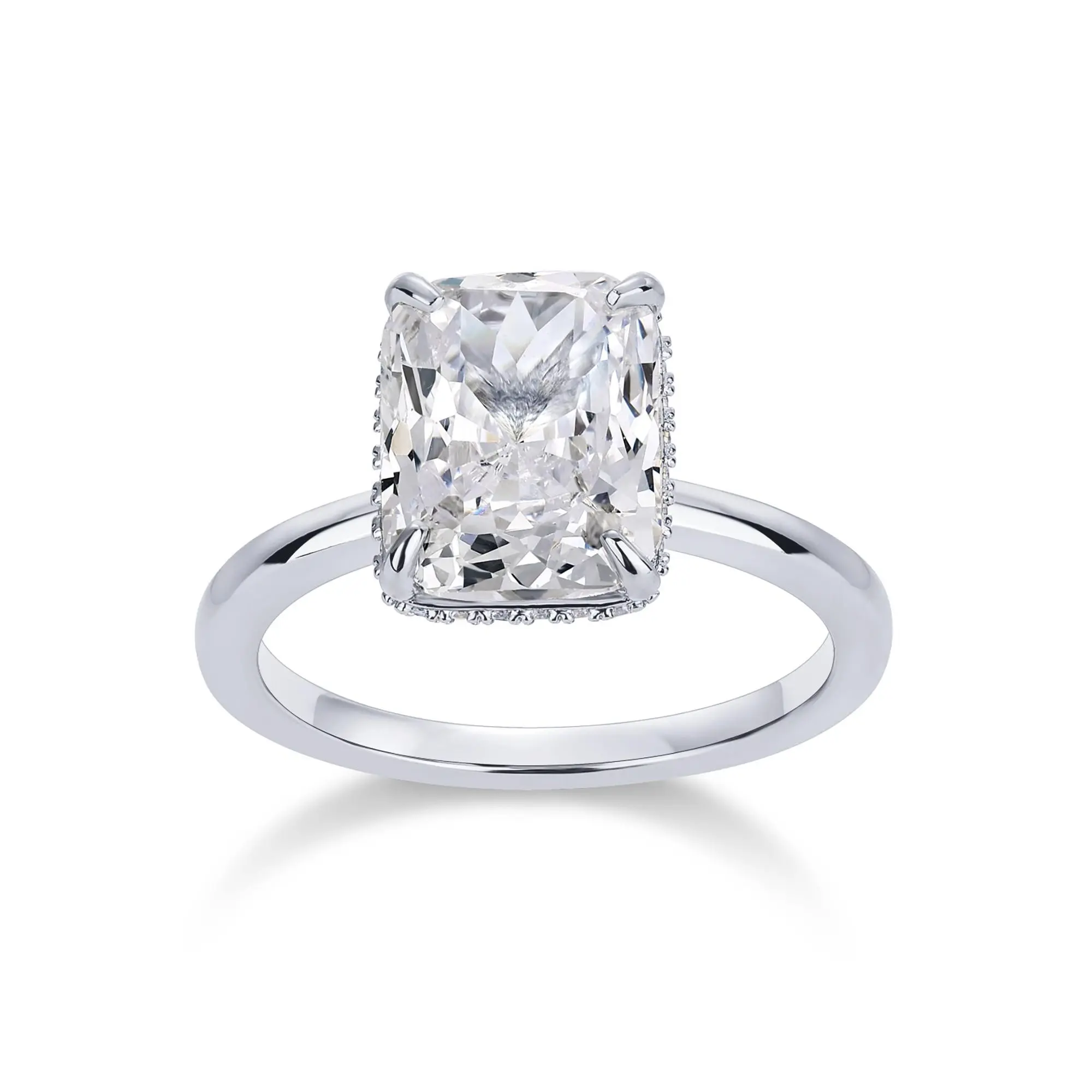 Plain Band - White Gold