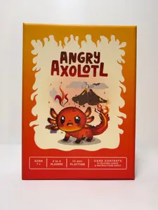 Angry Axolotl Family Game Family Fun Game Party Game Cards