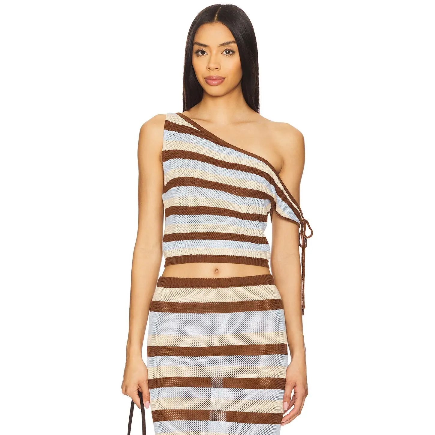 SEVEN WONDERS Hazel Top in Chocolate Multi