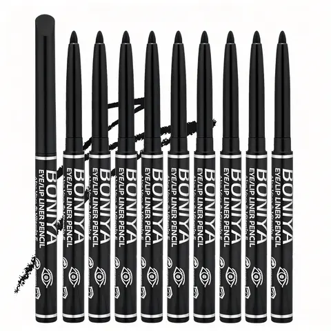 6pcs Adult Cosmetic Eyeliner Stick Set - Regular Edition Multi-Pack Pencils, Long Wear Waterproof, Long Lasting, Quick Drying, Highly Pigmented, Smudge Proof, Fade Resistant Freckle Pens for Beauty & Personal Care Makeup