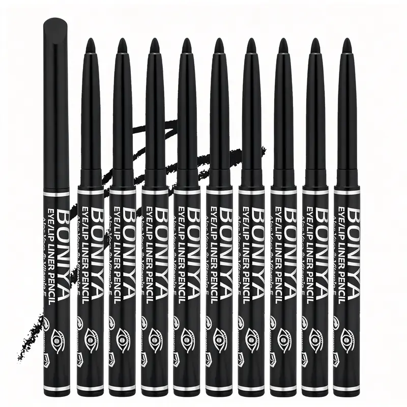 6pcs Adult Cosmetic Eyeliner Stick Set - Regular Edition Multi-Pack Pencils, Long Wear Waterproof, Long Lasting, Quick Drying, Highly Pigmented, Smudge Proof, Fade Resistant Freckle Pens for Beauty & Personal Care Makeup