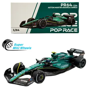 Pop Race 1:64 F1 Aston Martin Aramco AMR23 #18 Lance Stroll #234