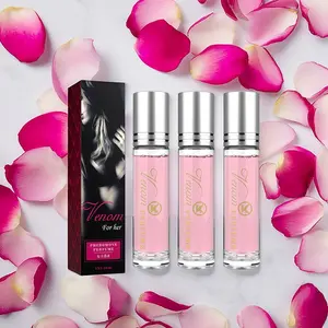 Portable 10ml Pheromone Roll-On Perfume for Women - Fresh, Natural & Elegant Scent, Long-Lasting for Dating, Travel & Parties in 2025