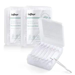 Loffeyo Makeup Remover Cotton Round Swabs, Eye & Lip Sticks remover With White Lily, Liquid-Filled Makeup Remover Swabs, 1-Pack x 50 Count, Space Saving and Travel Essentials