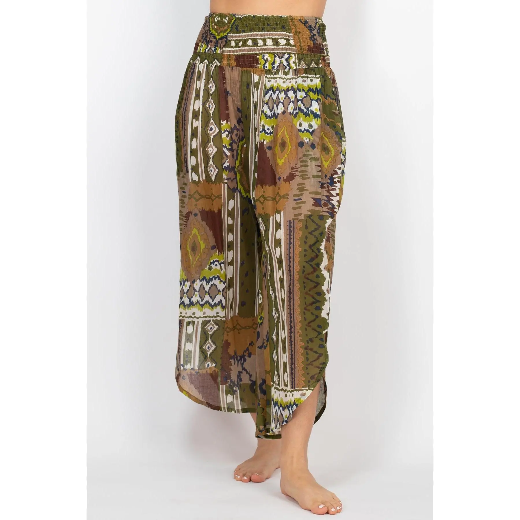 Cotton Ankle Genie Pants Cotton Ankle Genie Pants