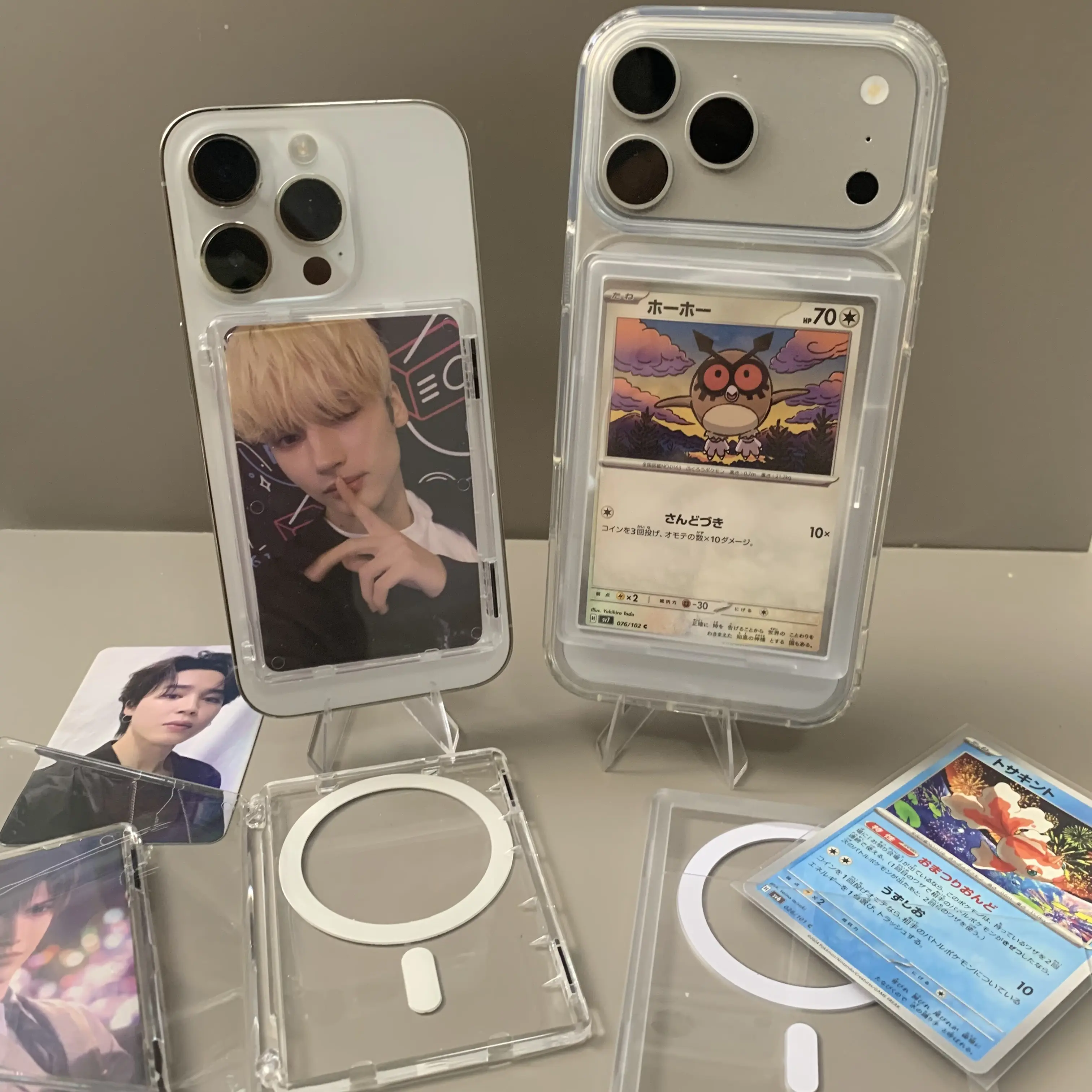 Clear Magnetic Flip Card Holder Fits Credit Card / ID / K-pop Photocard/Pokmon Clear phonecase with photocard holder transparent - TikTok Shop Clear Magnetic Flip Card Holder Fits Credit Card / ID / K-pop Photocard/Pokmon Clear phonecase with photocard holder transparent - TikTok Shop