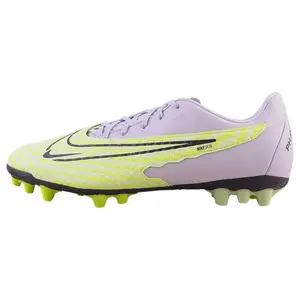 Nike Phantom GX Academy AG Football Cleats with Lace-Up Design for Artificial Grass, Durable and Breathable, Unisex in Fluorescent Green Trending Shoes, House White Official Shoes to Get / Maison Mihara