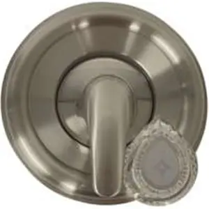 212 MAIN Universal Shower Trim Kit with Handle, Brushed Nickel Bathroom Fixture Accessory Compatible with Moen Shower Equipment