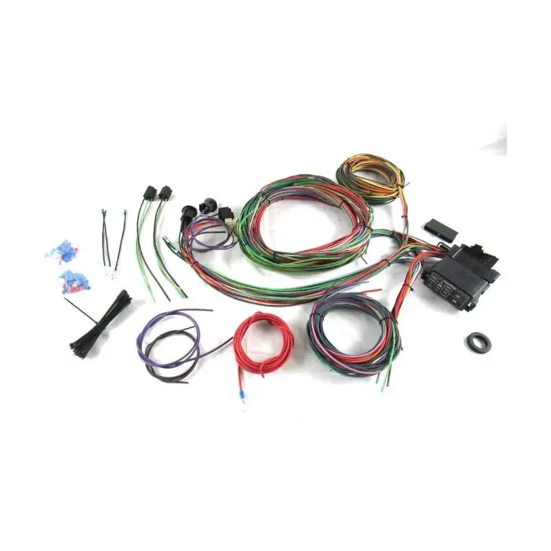 12-Circuit Universal Automotive Wiring Harness, Car Electronics Accessory, Model 31001