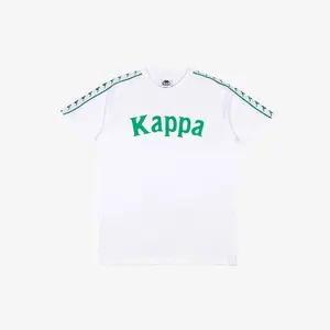 222 Banda Balima T-Shirt - White Green Tee
