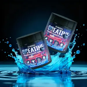 CreatineandCarnitine Gummies Supplement - 5000 MG Monohydrate Gummies for Muscle Support & Energy Boost - Sugar-Free & Gluten-Free