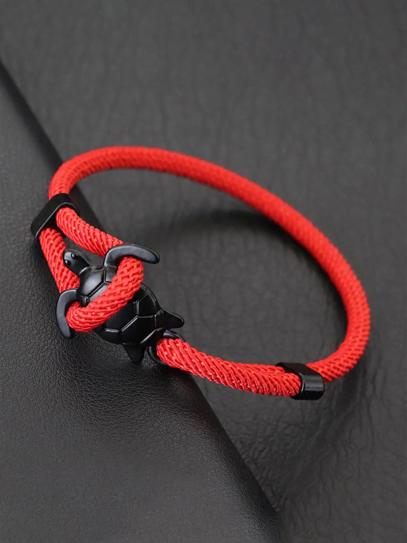 Cute Turtle Design Braided Bracelet, Adjustable Milan Rope Handmade Bracelet, Boho Style Bracelet, Fashion Accessories for Women & Men, Trendy All-match & Exquisite Jewelry for Birthday Gift, Adjustable Strap Bracelets, Pretty Bracelet