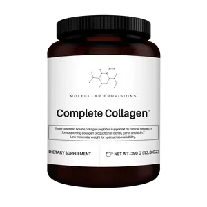 Complete Collagen Dietary Supplement - Supports Collagen Production, Low Molecular Weight, 390g (12.8 oz)