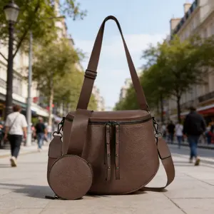 Trendy Large Fanny Pack – Adjustable Strap, Crossbody Sling Bag with Coin Purse, Perfect Everyday Bag