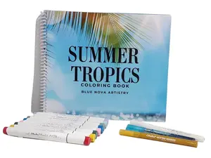 Summer Tropics Coloring Book