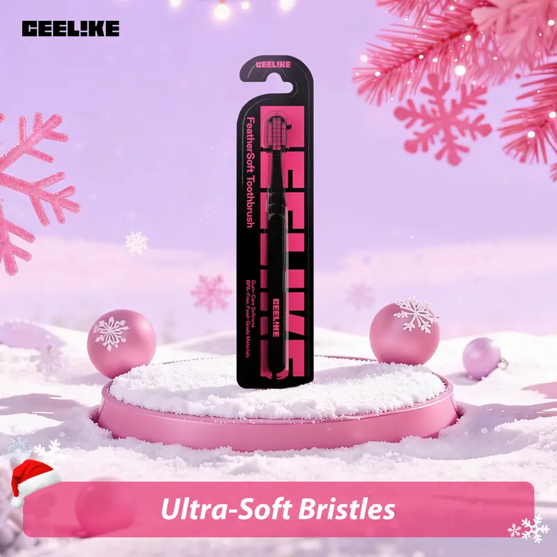 CEELIKE FeatherSoft Toothbrush – Ultra-Soft Bristles for Deep Cleaning and Gentle Care