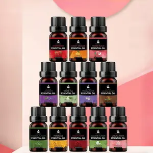 3 Bottle 10ML Essential Oil Set, Natural Aromatherapy Oils for Diffusers, Humidifiers, Car Fresheners, Home Fragrance Supplement, Aromatherapy Scented Oils