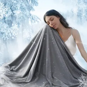 Summer Cooling Blanket,for Hot Sleepers - Thin Cold Summer Blanket, Absorbs Heat & Stops Night Sweats, Lightweight Breathable Soft, Ideal for Warm Nights, Air-Conditioning, Travel & Sofa Use