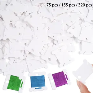 Blank Spool, Dental Floss Spool, Winding Board, Essential Tool for Organizing Threads, Durable Design for Long-Lasting Use