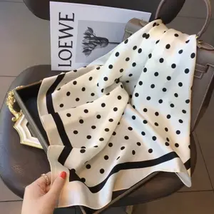Fine Flicker|70cm silk scarf, professional small square scarf, high-end sense neckerchief, versatile for spring and summer,A thoughtful, elegant gift for colleagues, friends, or loved ones on birthdays, anniversaries, or holidays|gift box|gift bag