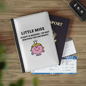 “Little Miss Flight is Booked” Passport Cover