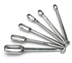 RSVP Set of 6 Spice Measuring Spoons