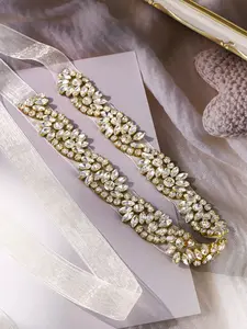 Elegant Rhinestone Wedding Belt, Bridal Waist Accessory, Fashion Party Dress Decoration, Sparkling Crystal Design, Perfect for Brides