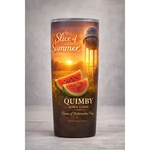 20oz Sublimated Tumbler – Quimby, Iowa Tribute