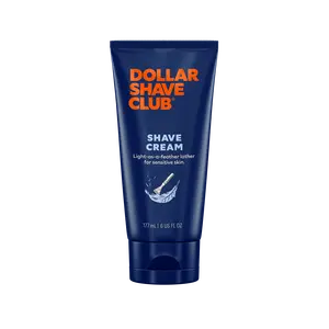 Dollar Shave Club Men’s Shaving Cream for Sensitive Skin – Hydrating Shave Cream with Coconut & Jojoba Oil for a Smooth, Cushioned Shave, 6oz