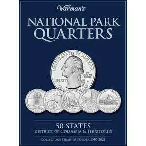 National Park Quarters: 50 States + District of Columbia & Territories: Collector's Quarters Folder 2010-2021 (Warman's Collector Coin Folders) Hardcover – August 9, 2010